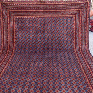 6x10 Afghan High Fine Quality Rug, Handmade Blue Bukhara high Kpsi Mori Gol Oriental laArea Rug, rugs for bedroom living room, Large dining table rug